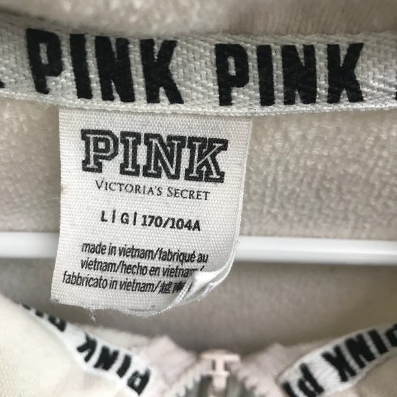 VS PINK Quarter Zip Sweater - Picture 4 of 4